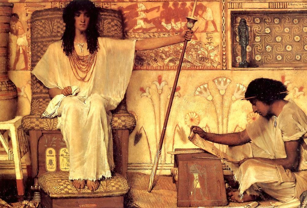 Sir Lawrence Alma-Tadema Joseph Overseer of the Pharoah's Granaries